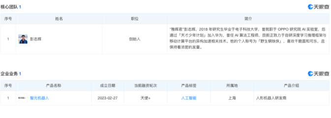 前华为“天才少年”稚晖君获李彦宏投资，深耕人工智能理论与算法软件开发